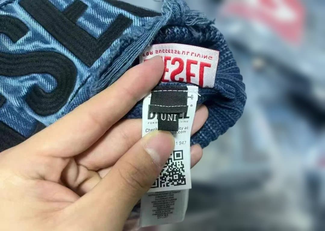 「Diesel 前田陸 同款 デニム×ニットキャップ」