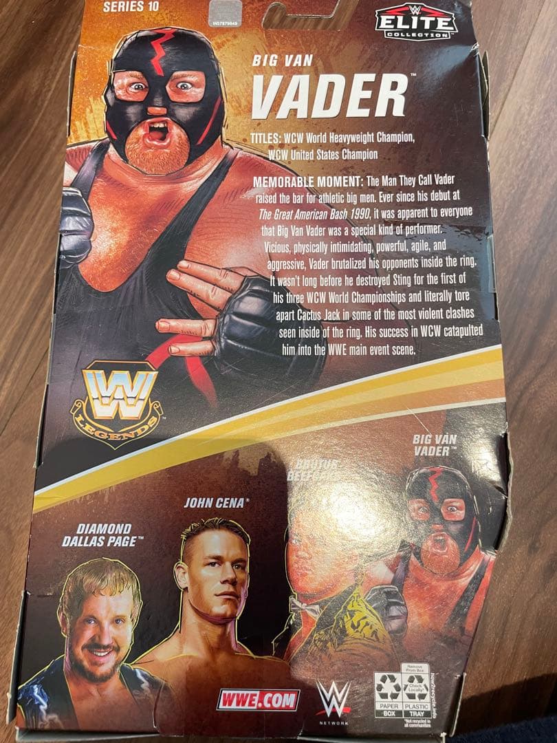 【希少】WWE エリートレジェンドコレクション ビッグ・バン・ベイダー