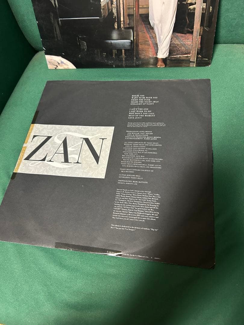 ZAN / LP want to be with you 収録