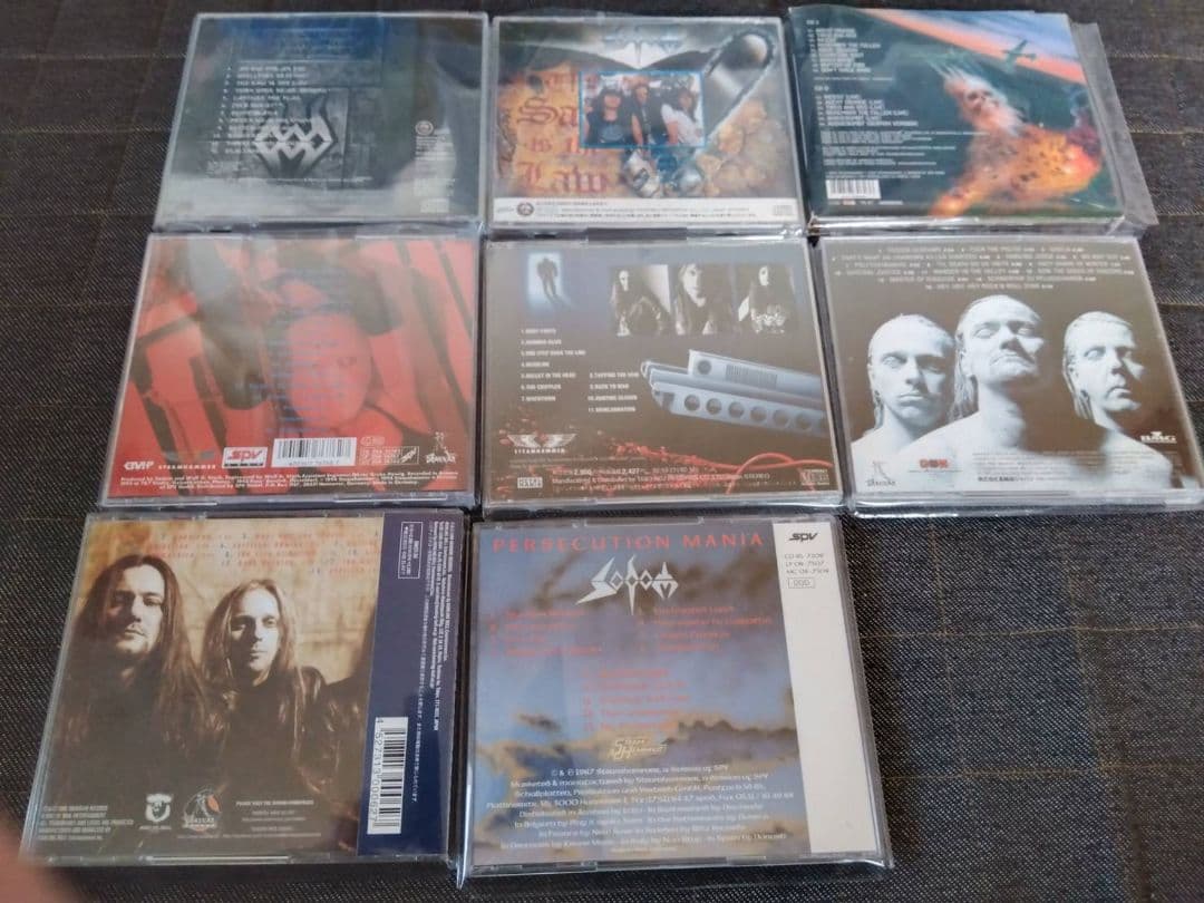 SODOM ソドム　輸入盤12点　国内盤5点　全17点セット