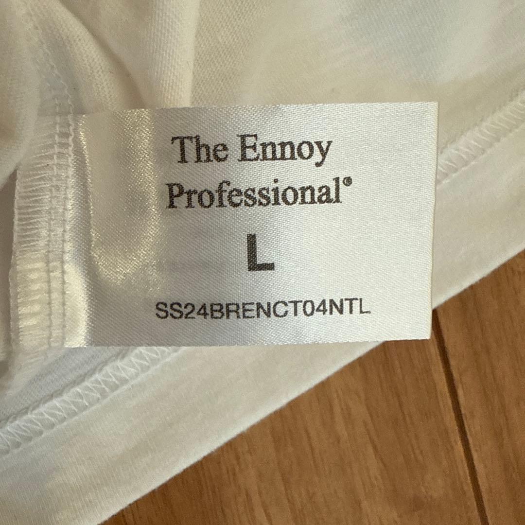 The Ennoy Professional Tシャツ 白 SS24