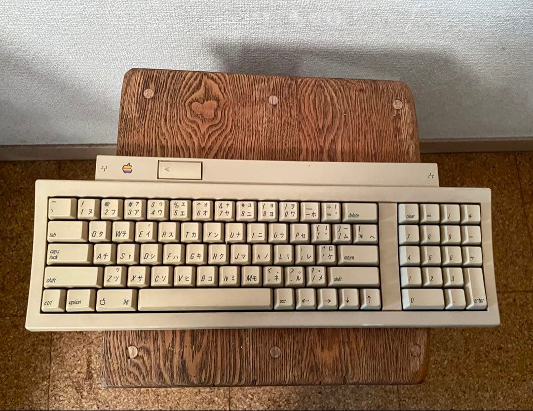 希少♪Apple初期の頃のPCとキーボード*Macintosh*マッキントッシュ