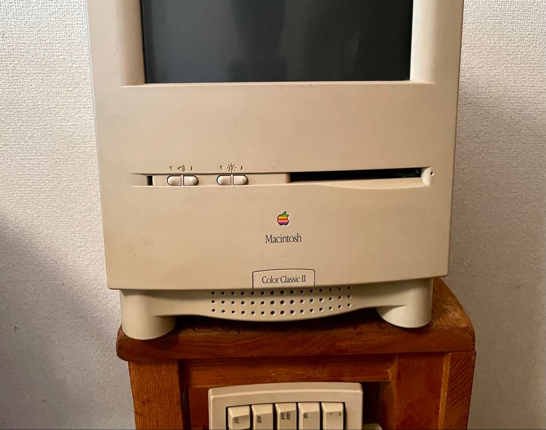 希少♪Apple初期の頃のPCとキーボード*Macintosh*マッキントッシュ
