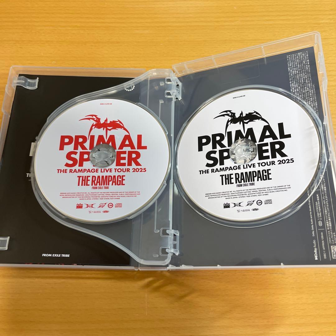 ミュージック DVD PRIMAL SPIDER THE RAMPAGE LIVE 2025