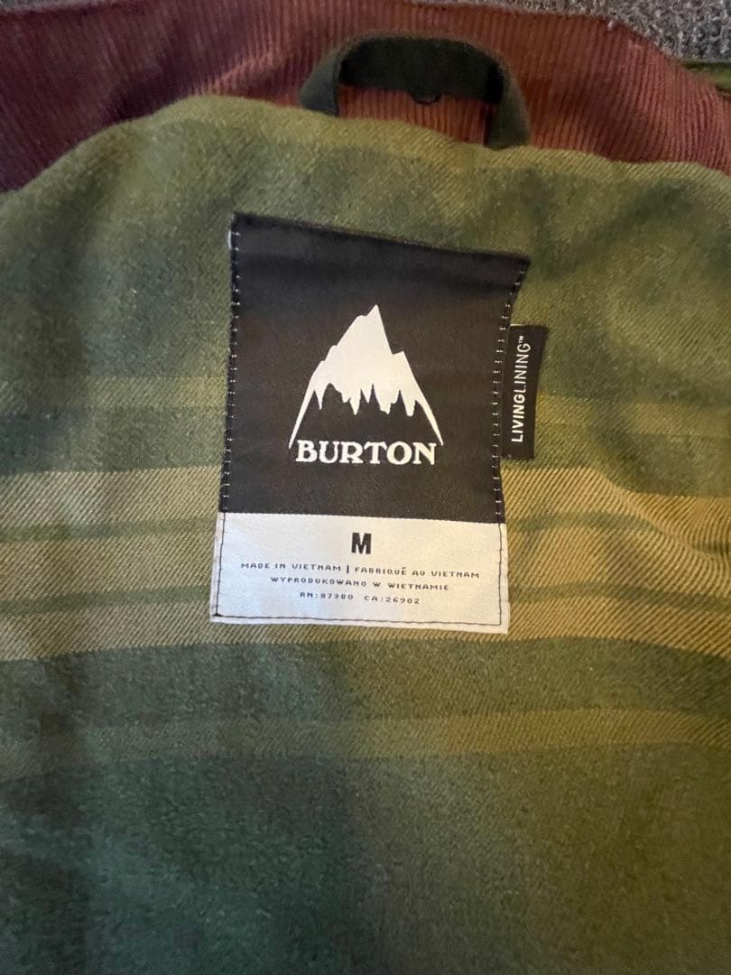 BURTON スノーボードジャケット Mサイズ