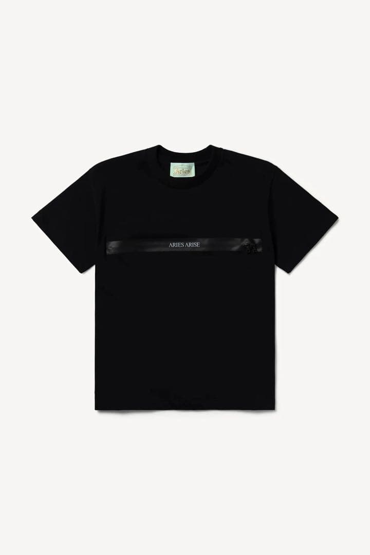 新品 Aries ロゴ zip tee Tシャツ