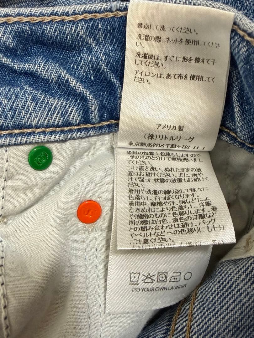 “紙タグ付！”【美品】★MOTHER マザー★カーブ デニム ロンハーマン購入