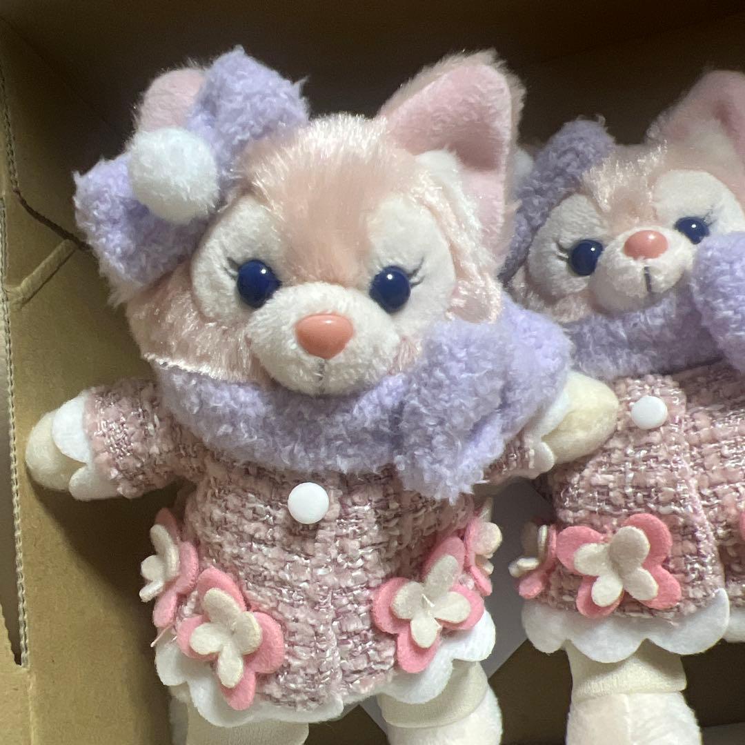 ディズニー　リーナベルちゃん　ぬいぐるみバッジ　3個セット　新品
