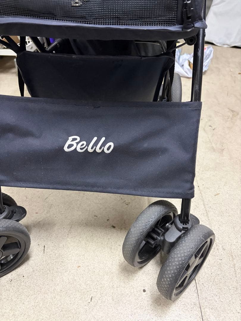 Bello ネイビー ペットカート 小型犬 中型犬