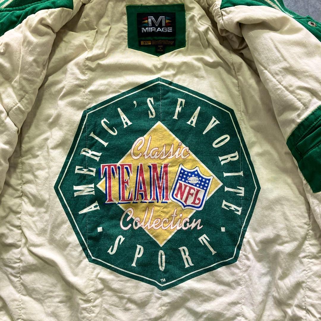 【90s】MIRAGE 75周年EAGLES 中綿 ブルゾン コットンスタジャン