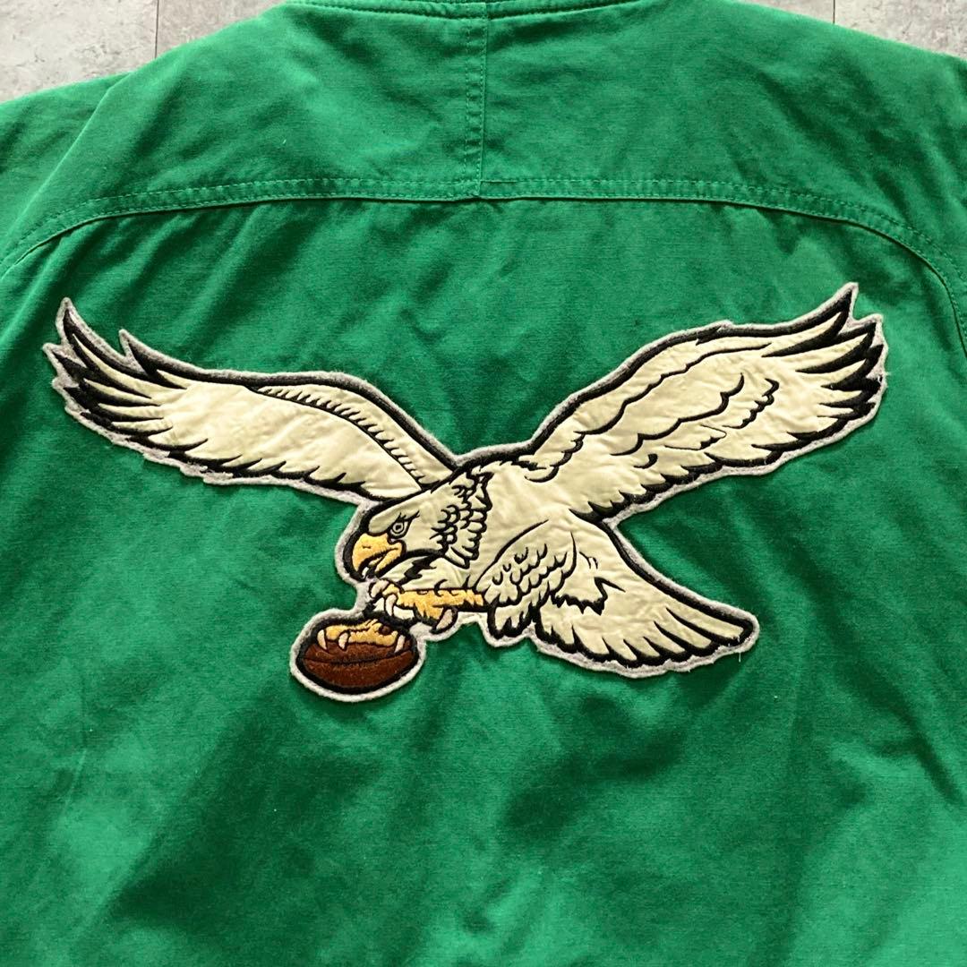 【90s】MIRAGE 75周年EAGLES 中綿 ブルゾン コットンスタジャン
