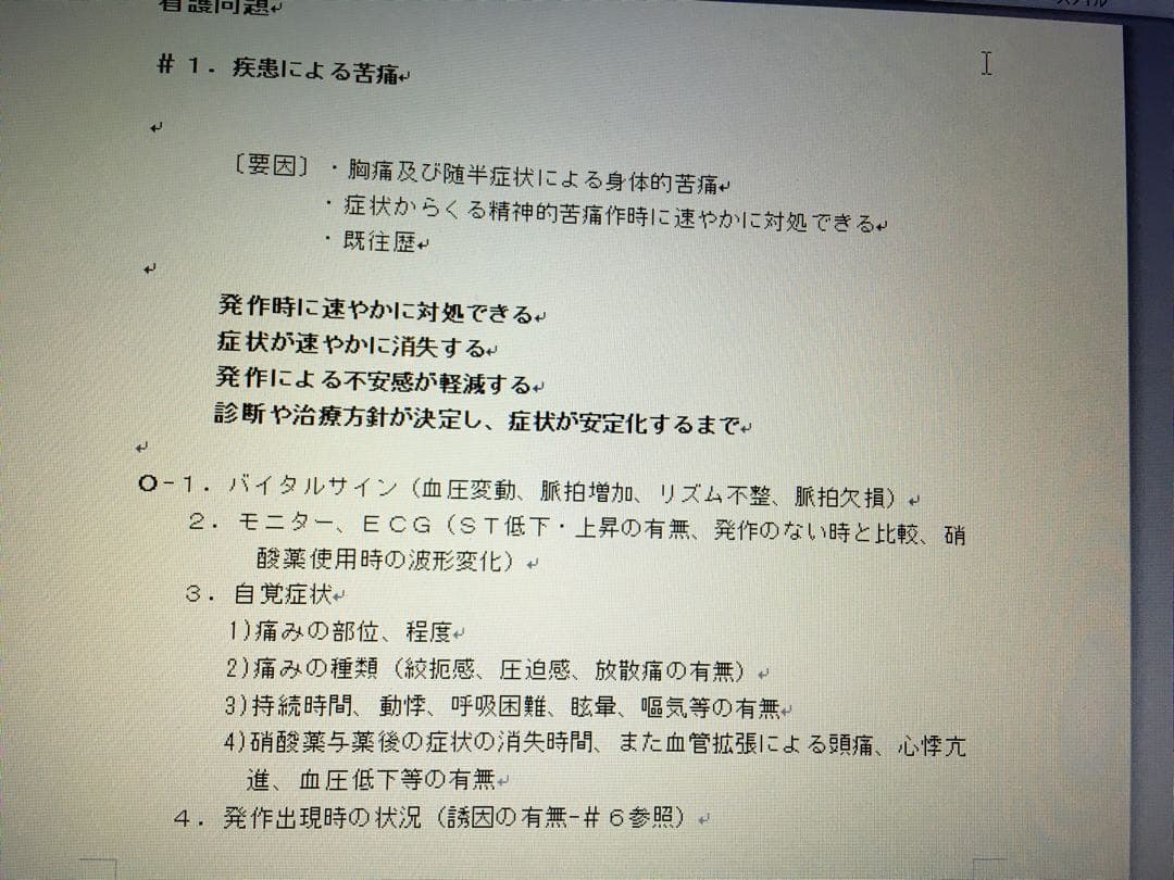 専用 看護計画 看護実習 看護学生 看護学校 実習記録 国試 アセスメント 資料