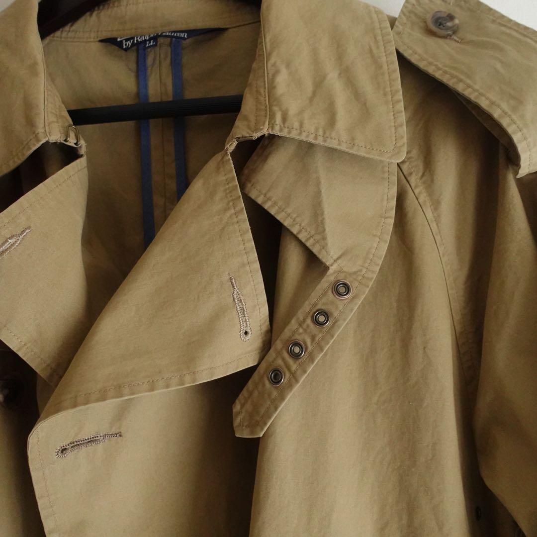80s 90s Polo Ralph Lauren ショートトレンチコート　XL