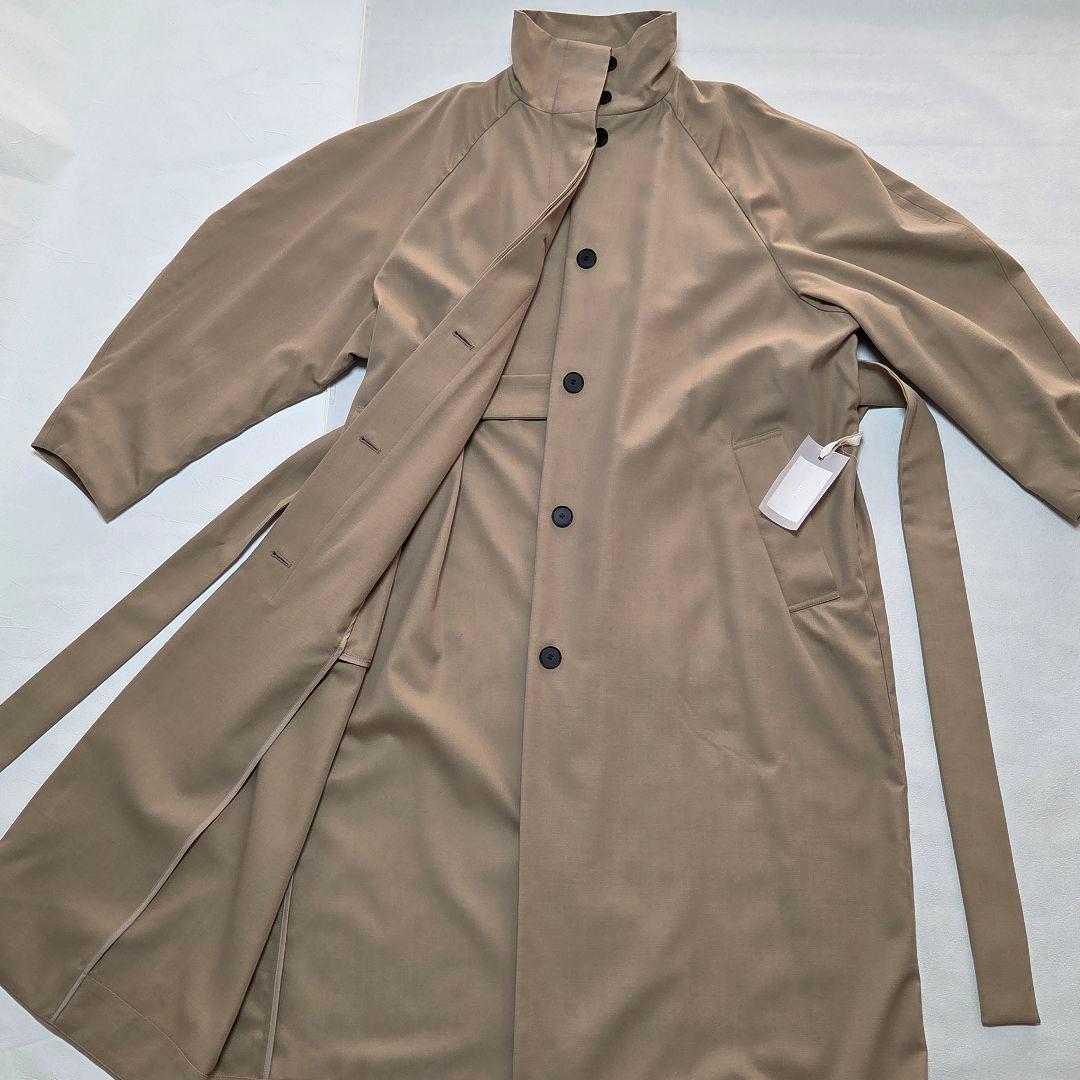 極美品　TODAYFULスタンドカラートレンチコート　size 38