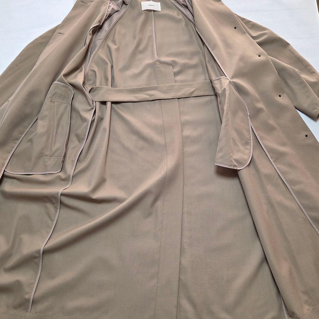 極美品　TODAYFULスタンドカラートレンチコート　size 38