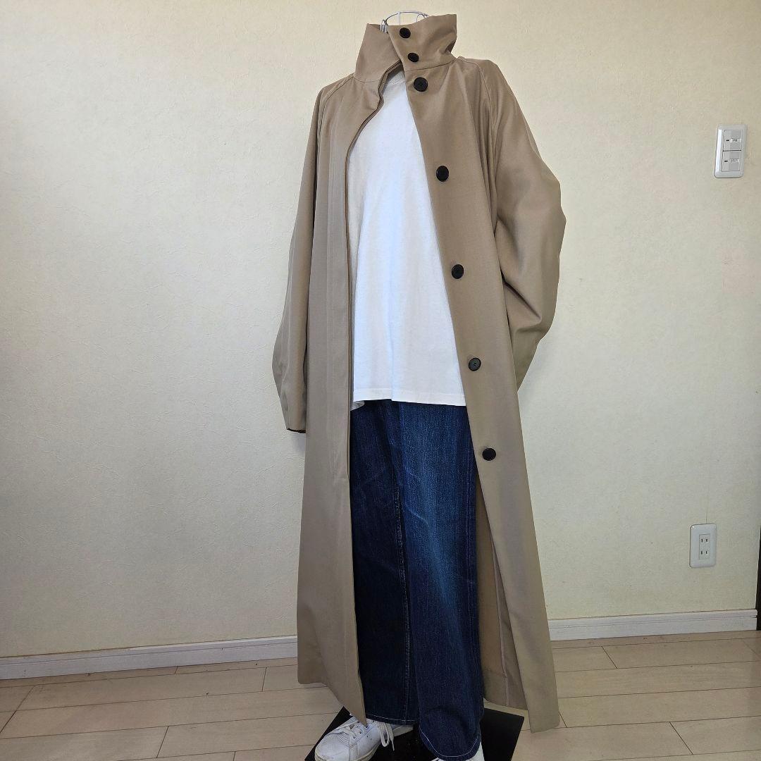 極美品　TODAYFULスタンドカラートレンチコート　size 38