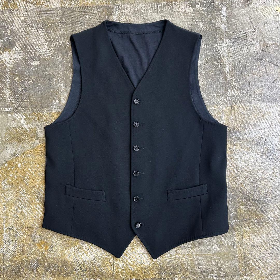 DOLCE&GABBANA ドルガバ ベスト ジレ ブラック サイズ48
