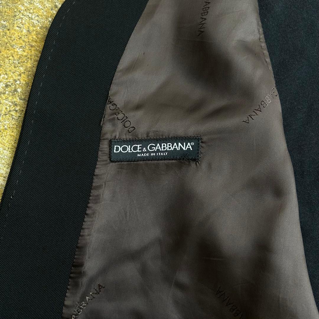 DOLCE&GABBANA ドルガバ ベスト ジレ ブラック サイズ48