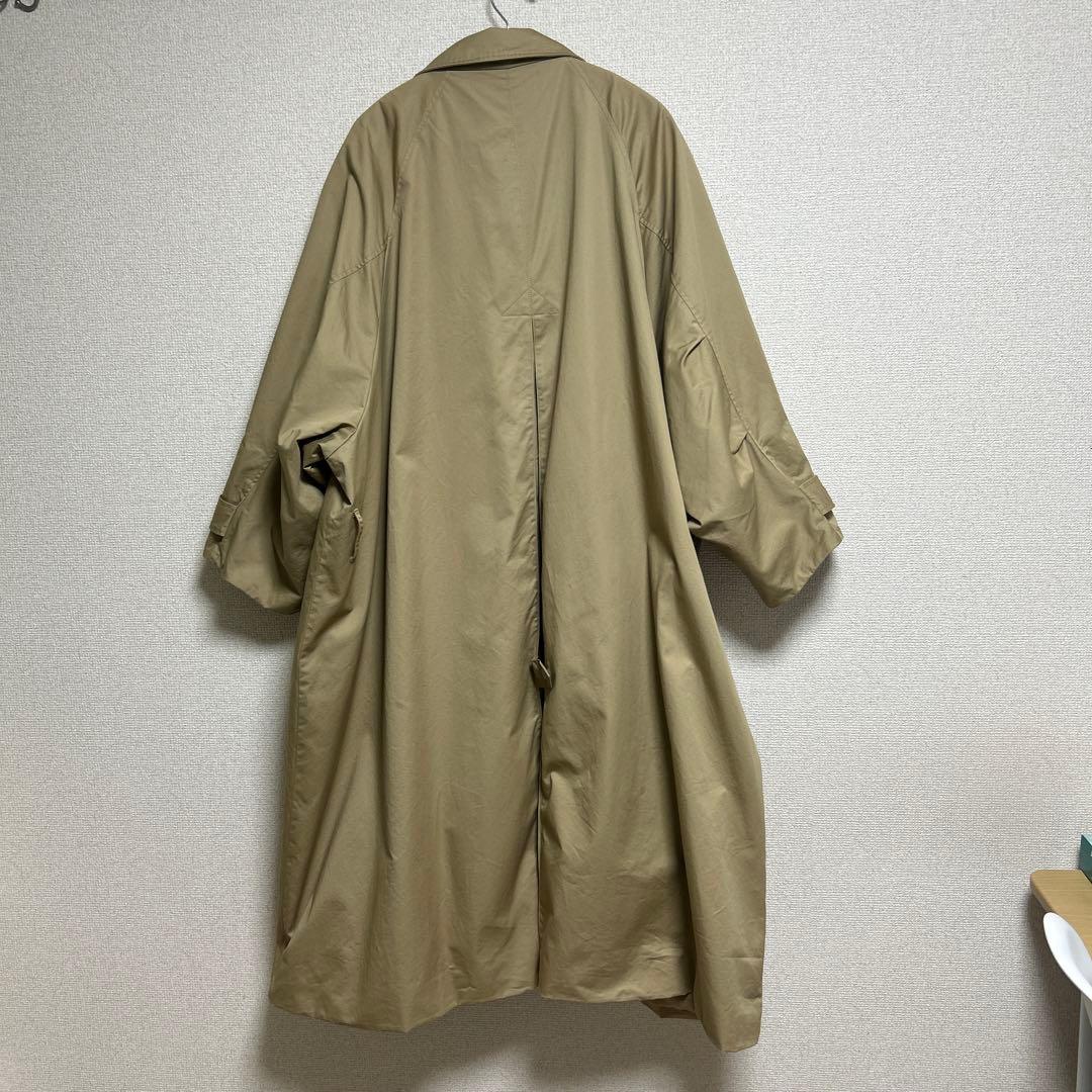 FASHIRU ステンカラーコート　ベージュ　ロング