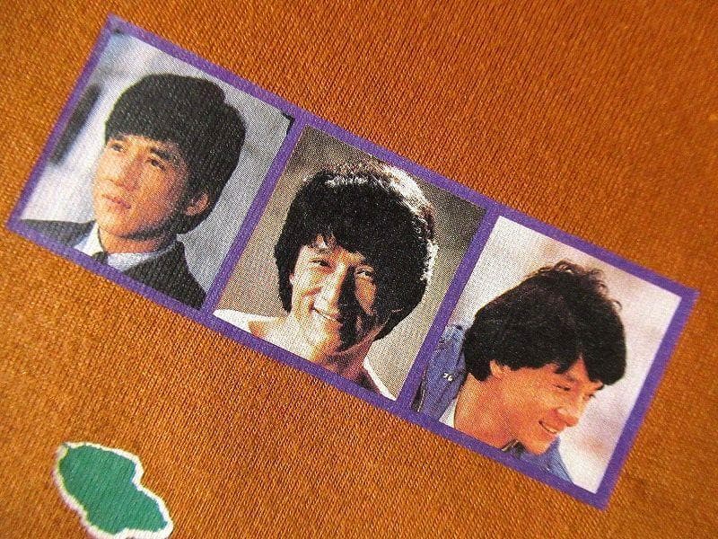 G① 未使用 当時モノ 90s ジャッキーチェン 香港ブティック 長袖 Tシャツ