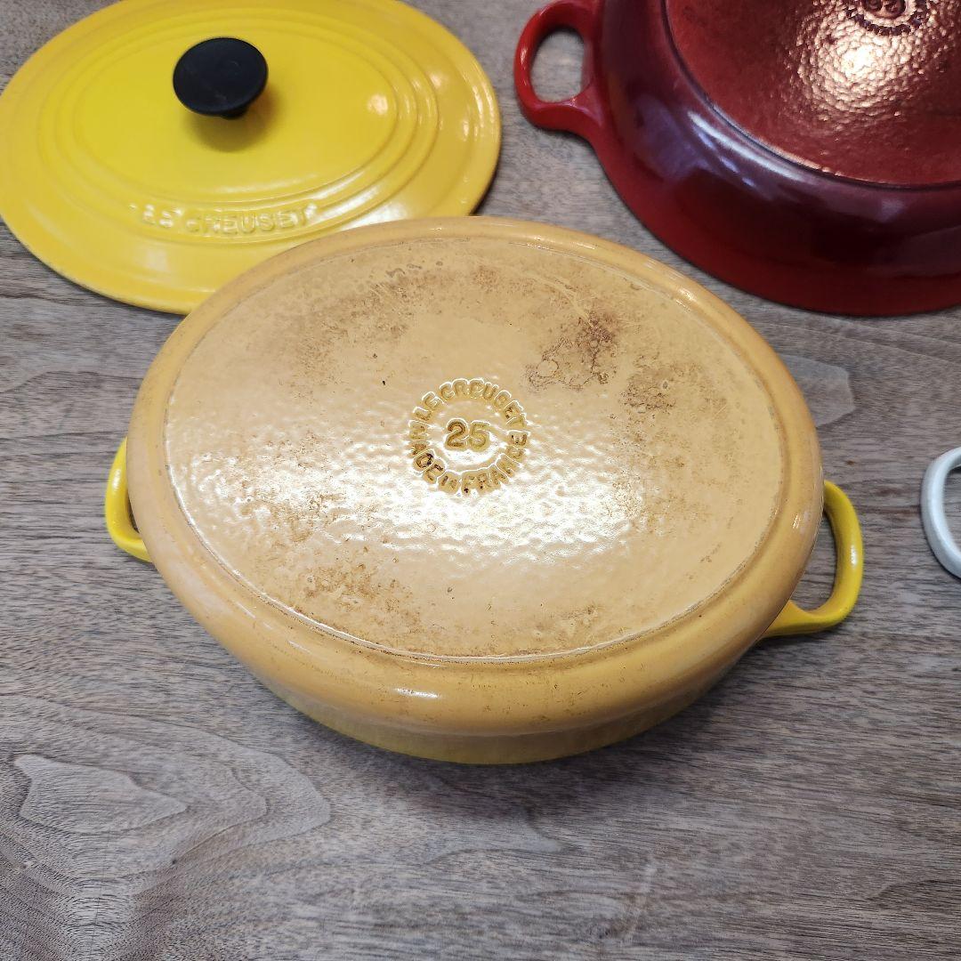 Le Creuset 両手鍋 セット計3点