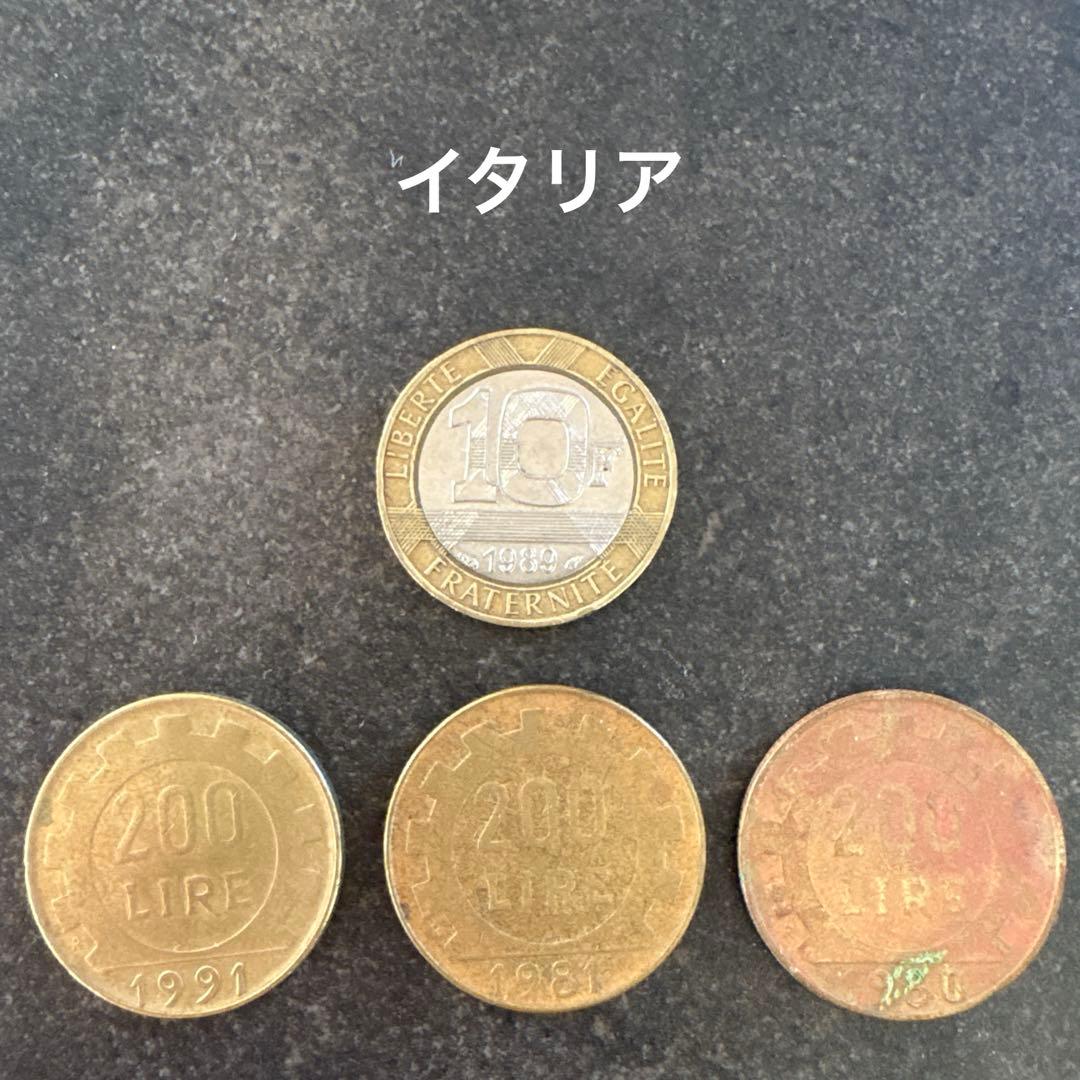 海外古銭・旧貨幣 22カ国まとめ売り