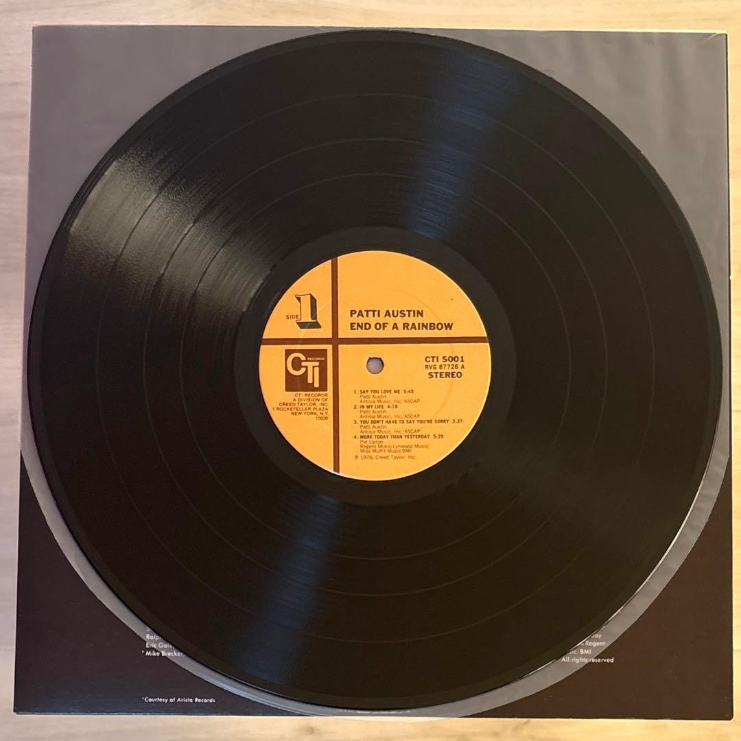 US盤レアグルーヴ/PATTI AUSTIN/End Of A Rainbow