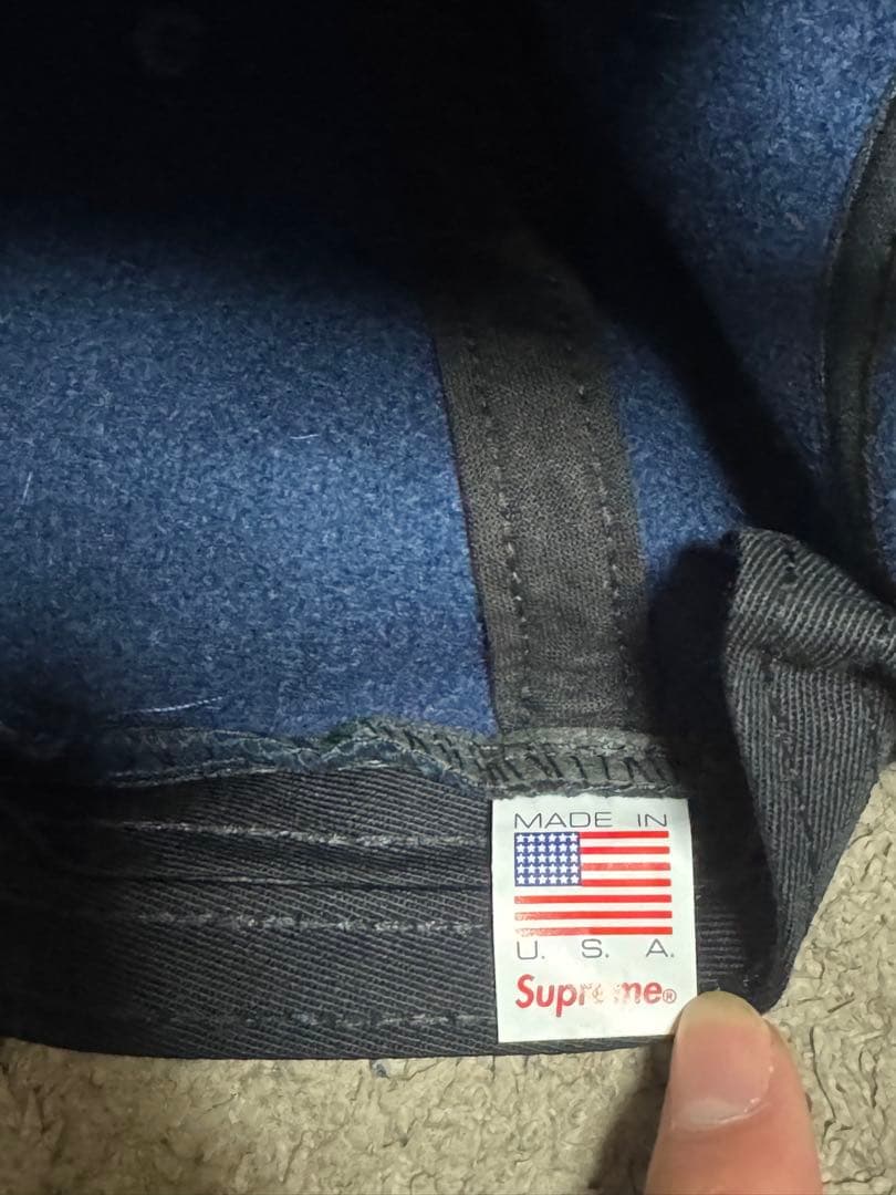 Supreme Wool S Logo Sロゴ 6-Panel CAP
