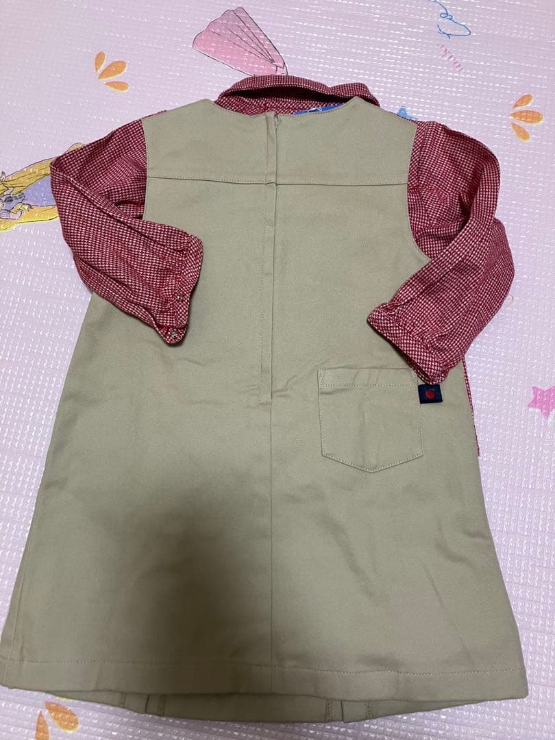 familiar ワンピース シャツ　セット90サイズ
