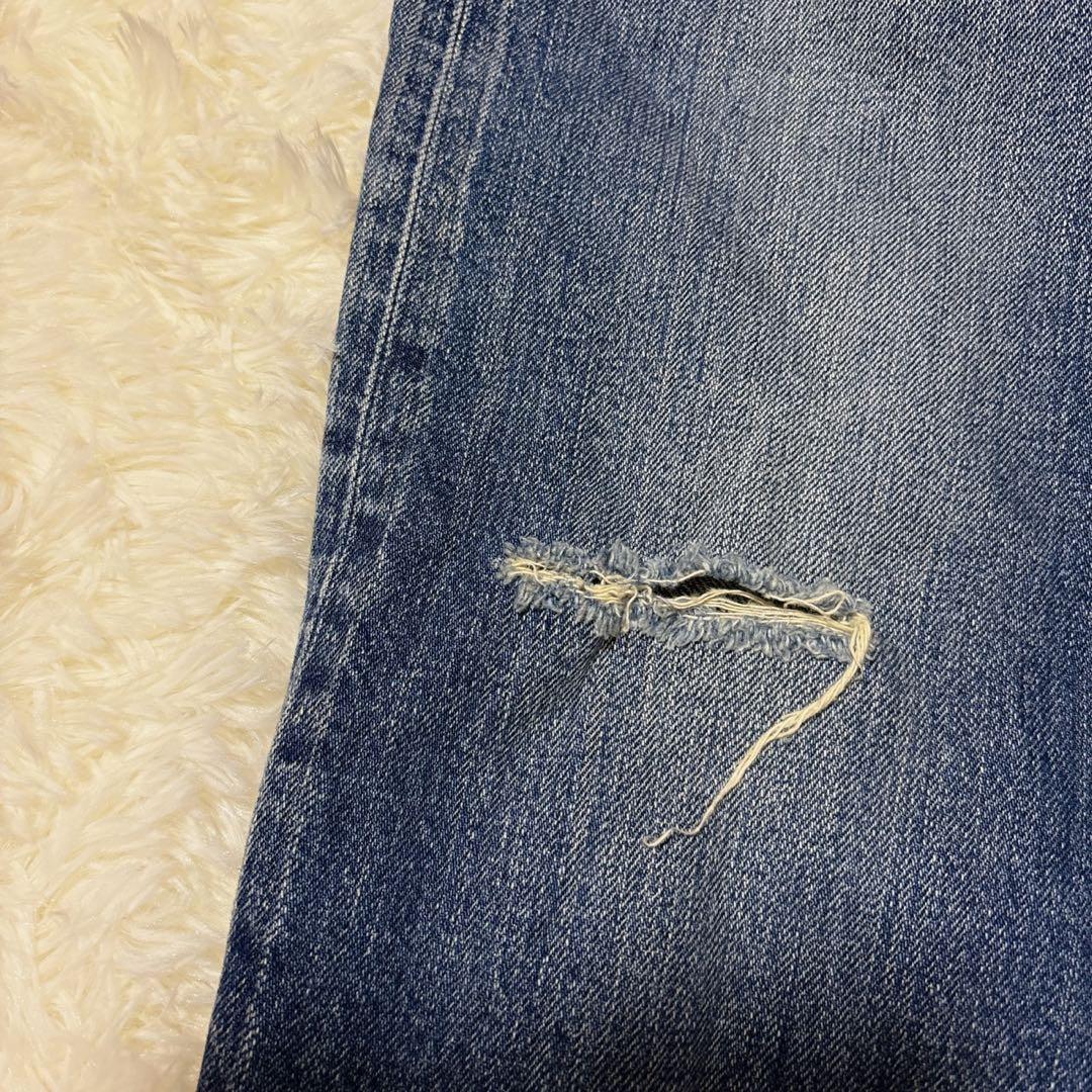 パンツ MADISONBLUE BOYS CRASHED TAPEREDPT DENIM