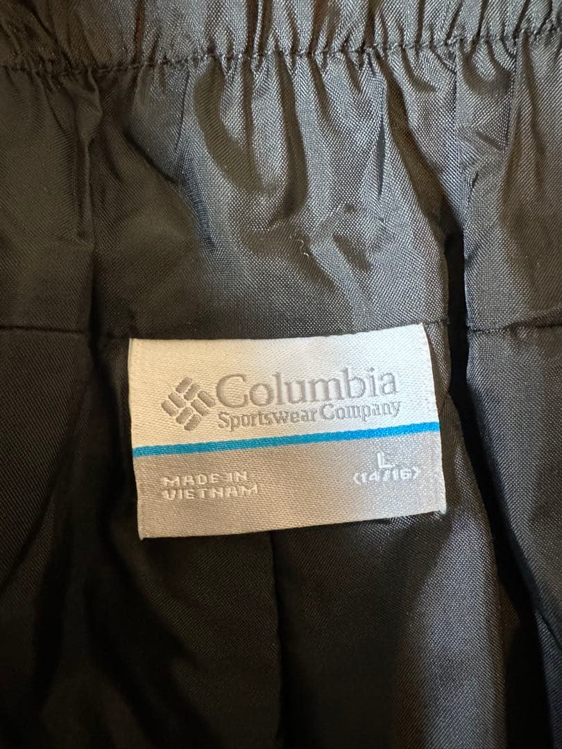 Columbia ブラック スキー　アドベンチャーライドビブパンツ　 Lサイズ