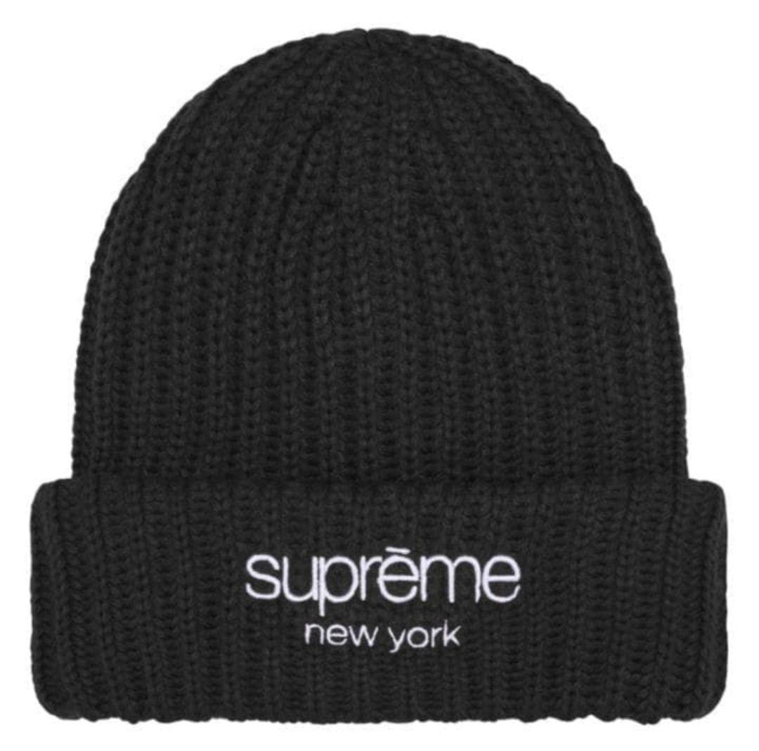 Supreme　Chunky Rib Classic Logo Beanie