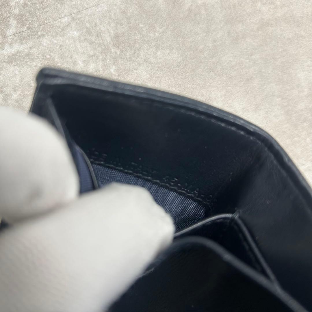美品✨クリスチャンディオール キャンバス ロゴ モンテーニュ 三つ折り財布