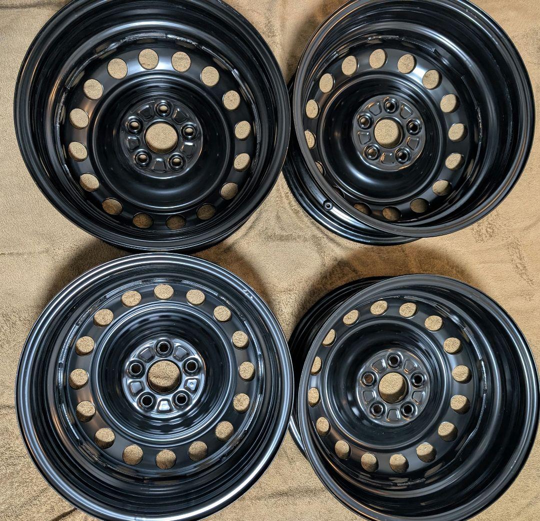 トヨタシエンタ10系 純正スチールホイール4本セット