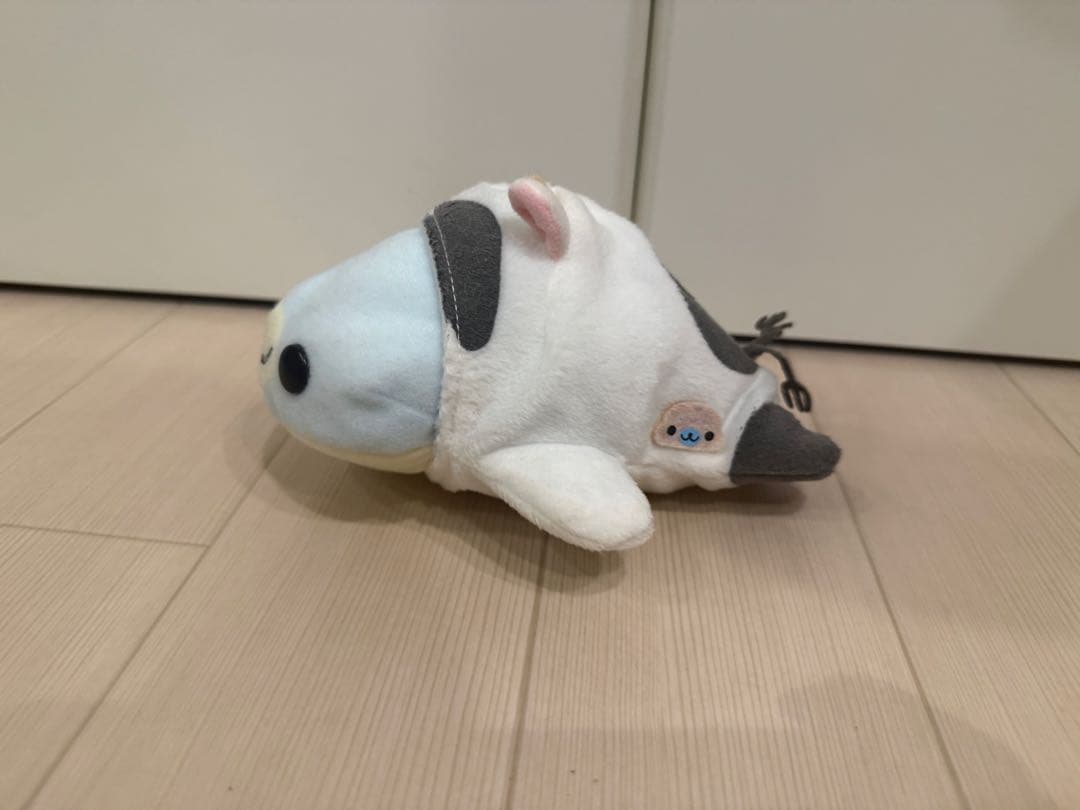 おきがえ まめゴマ ぬいぐるみ うし　サンエックス