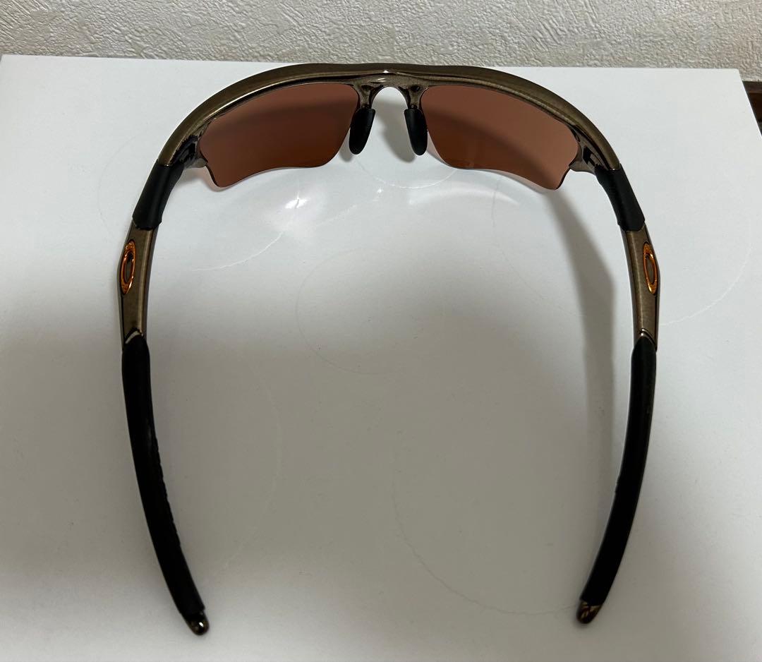 Oakley オークリー カスタム サングラス 黒　金　ブラウンレンズ