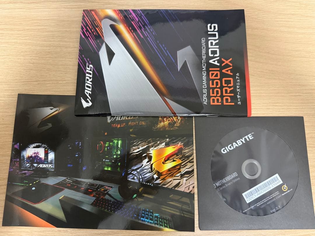 GIGABYTE B550I AORUS PRO AX マザー MINI-ITX