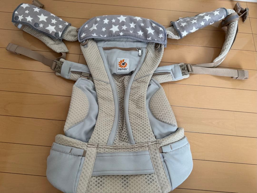 【美品】おまけ付き　エルゴベビー オムニ ブリーズ サンドベージュ