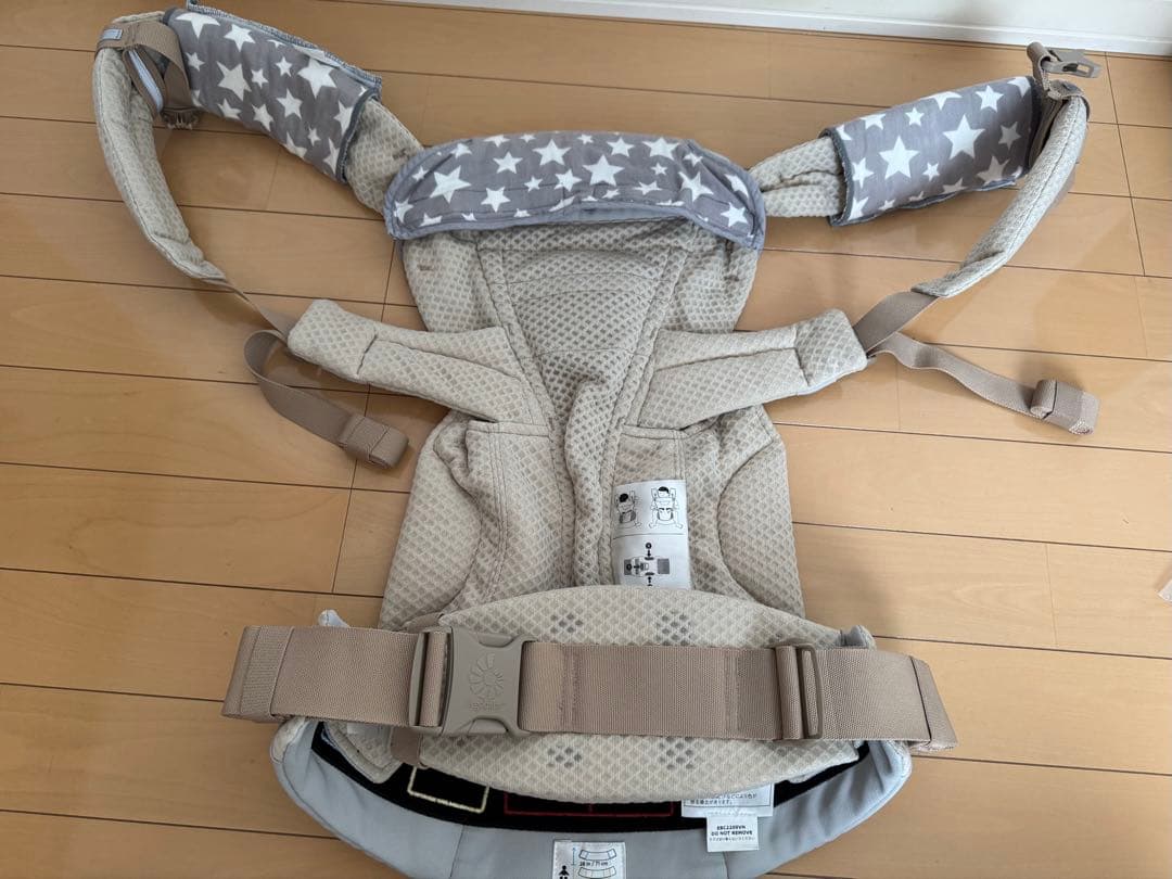 【美品】おまけ付き　エルゴベビー オムニ ブリーズ サンドベージュ