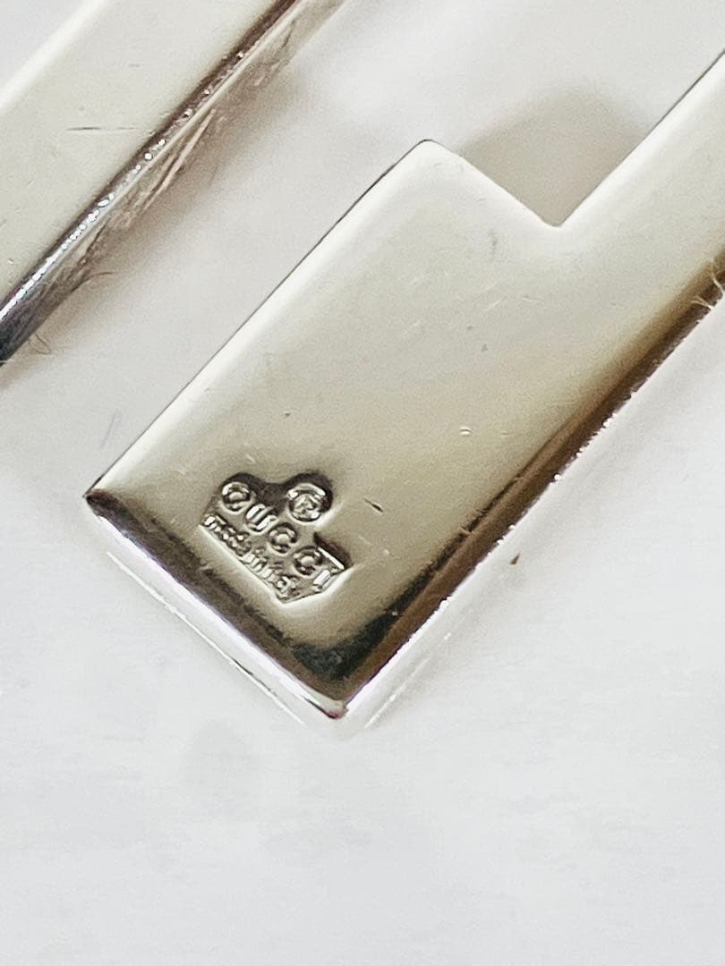 【美品】GUCCI ネックレス トップSV925に＋社外喜平チェーン 男女兼用