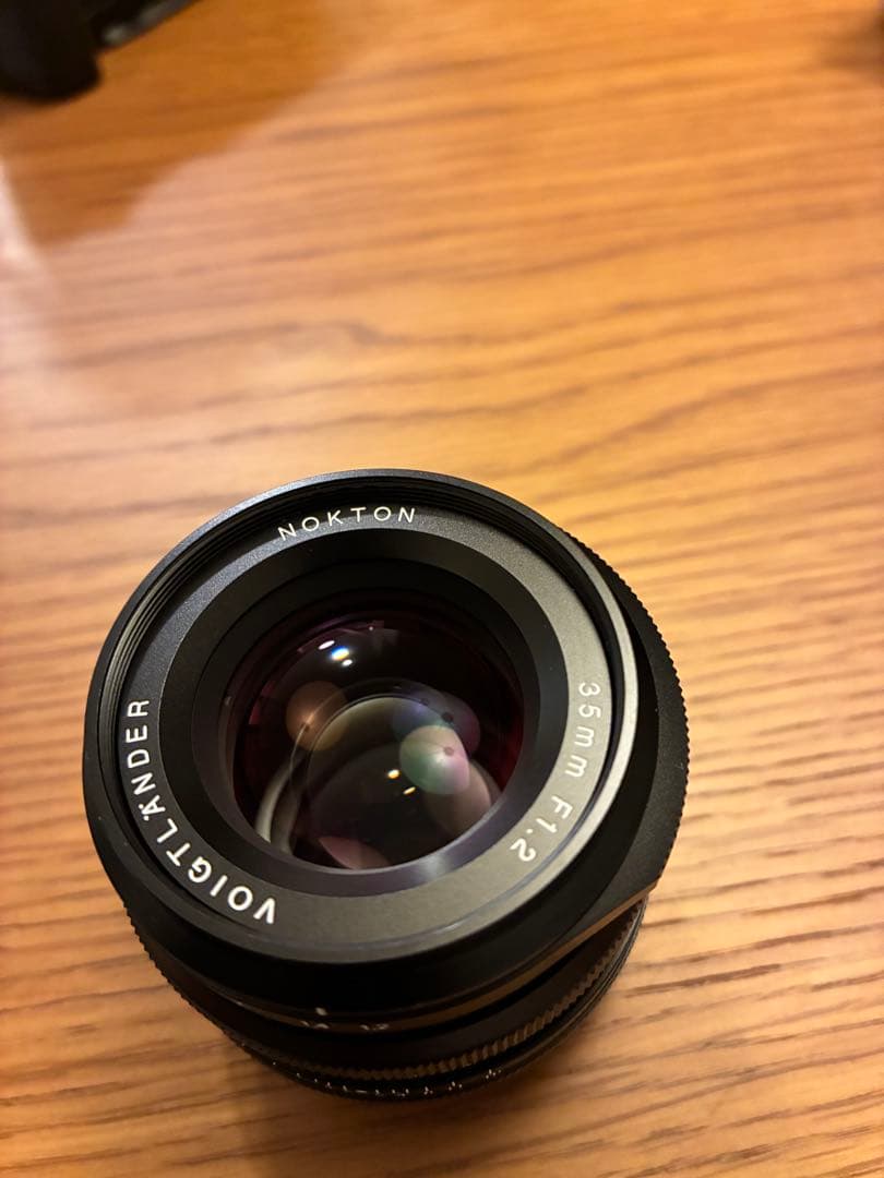nokton 35mmf1.2 xマウント　新品同等品