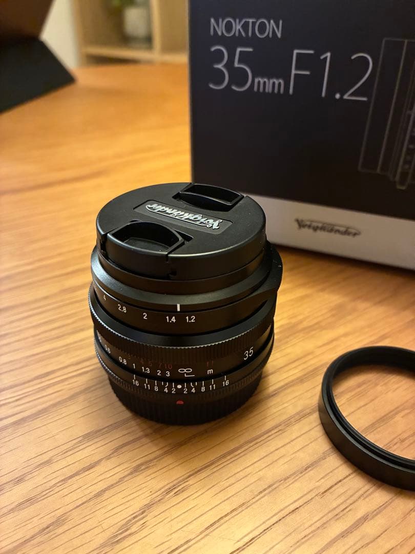 nokton 35mmf1.2 xマウント　新品同等品