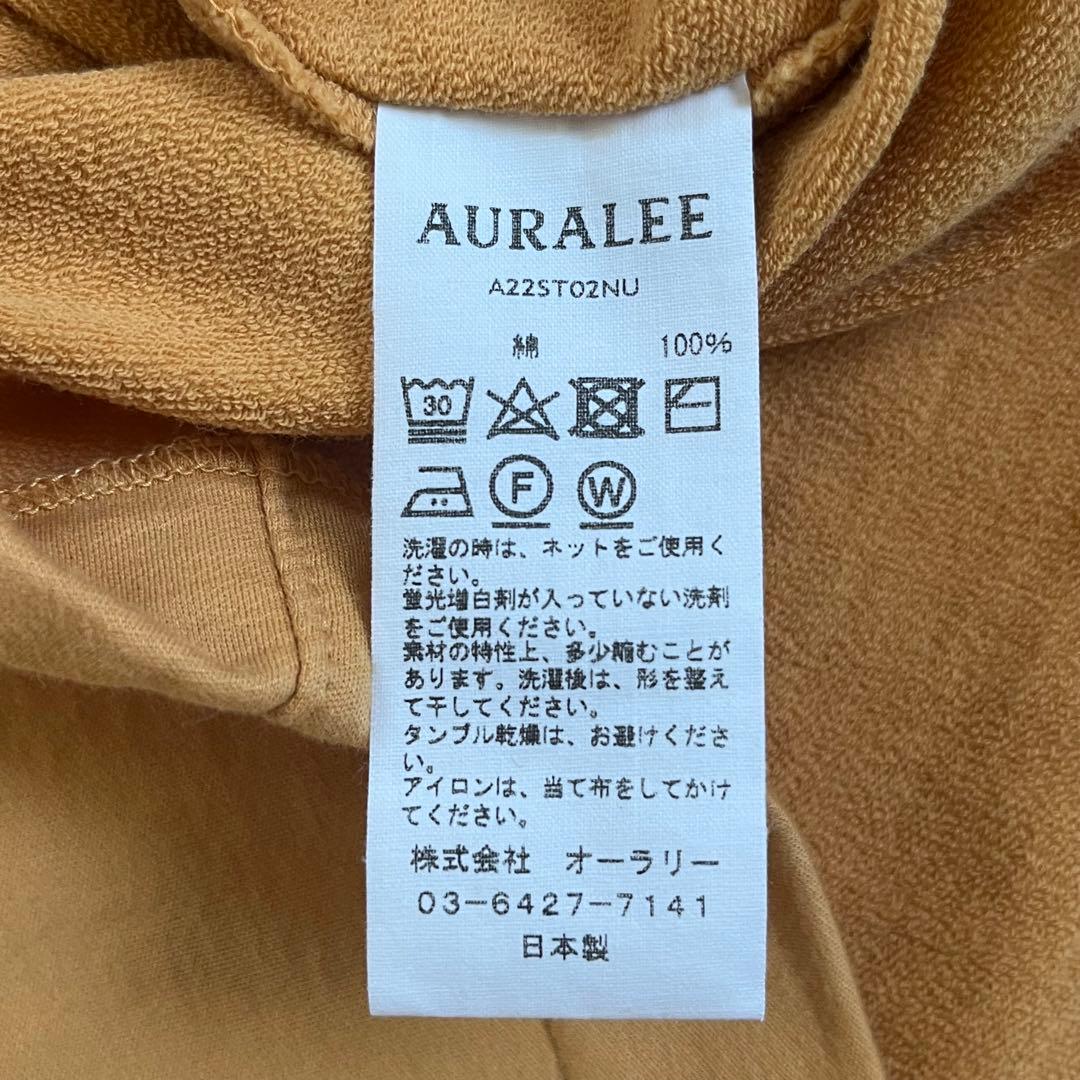 AURALEE SUPER HIGH GAUGE SWEAT Tシャツ 希少品