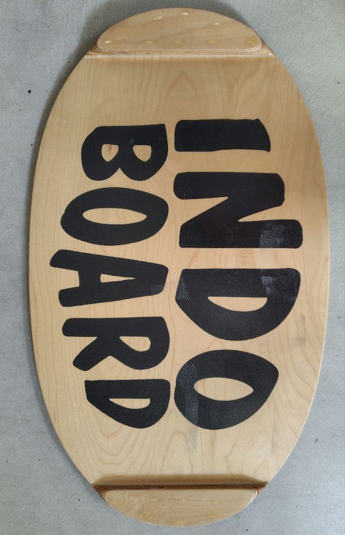 ⚠️注意【状態悪い】INDO BOARD バランスボードローラー付トレーニング用