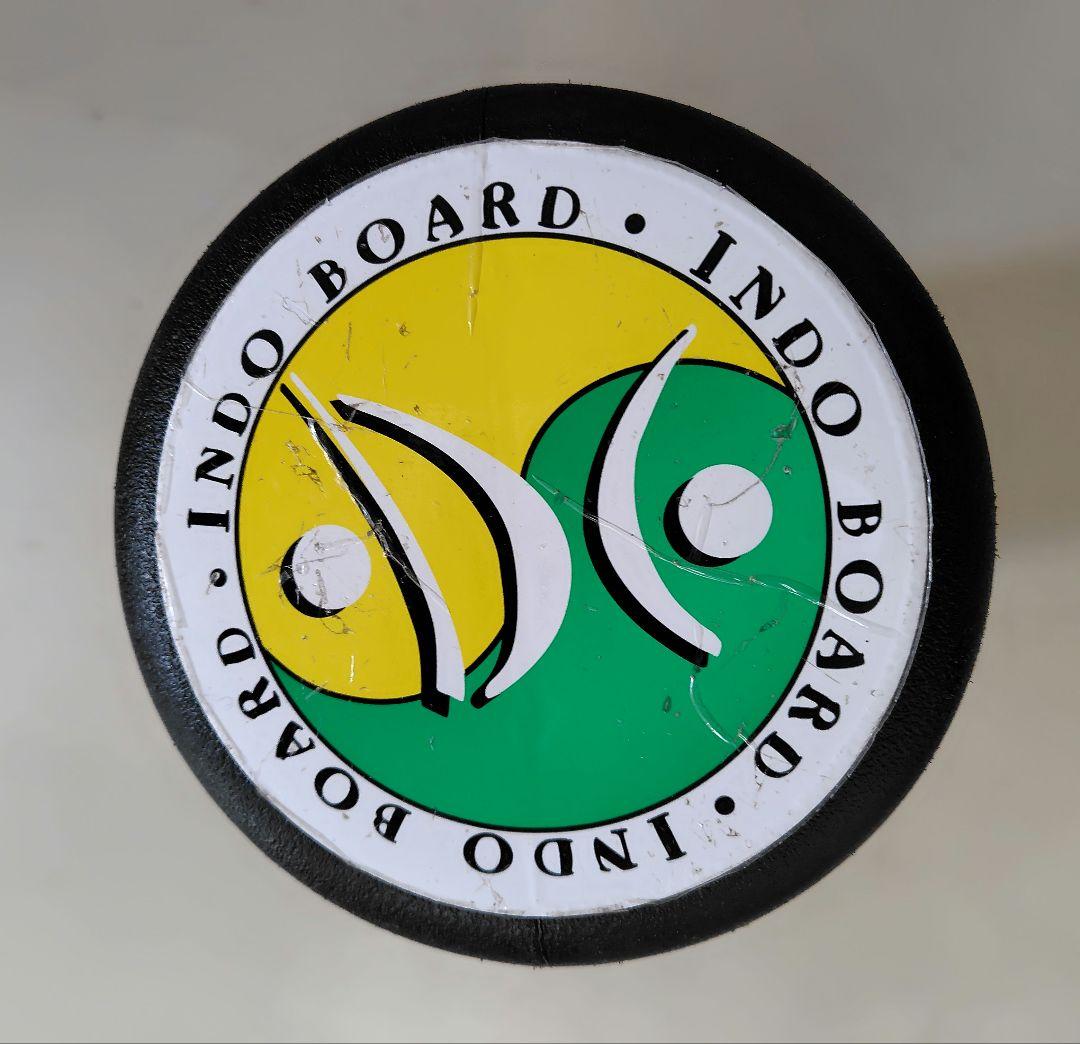 ⚠️注意【状態悪い】INDO BOARD バランスボードローラー付トレーニング用