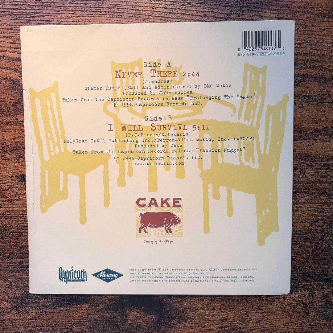 CAKE Never There 7”