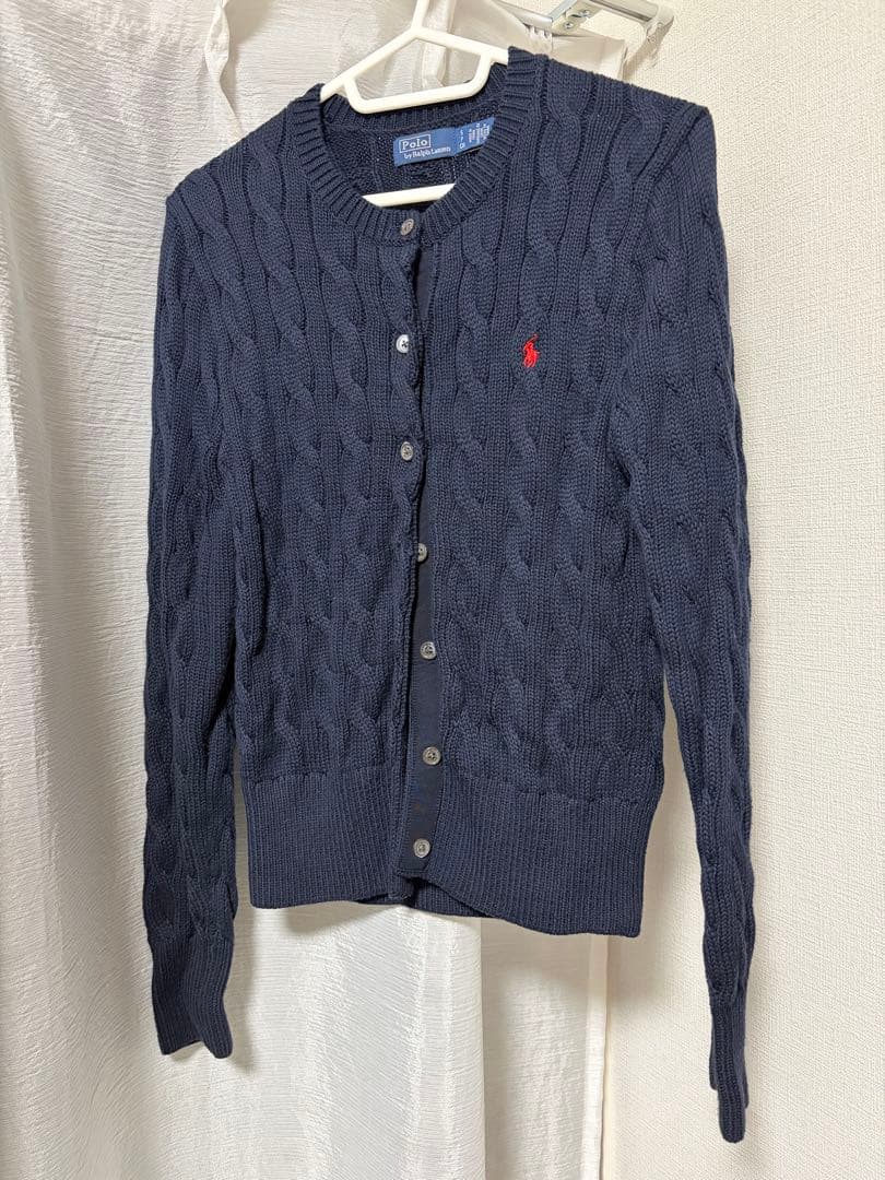POLO RALPH LAUREN ケーブルニットカーディガン
