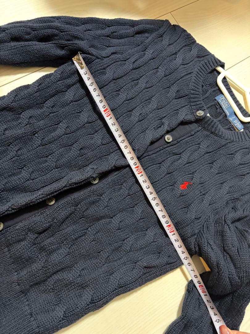 POLO RALPH LAUREN ケーブルニットカーディガン
