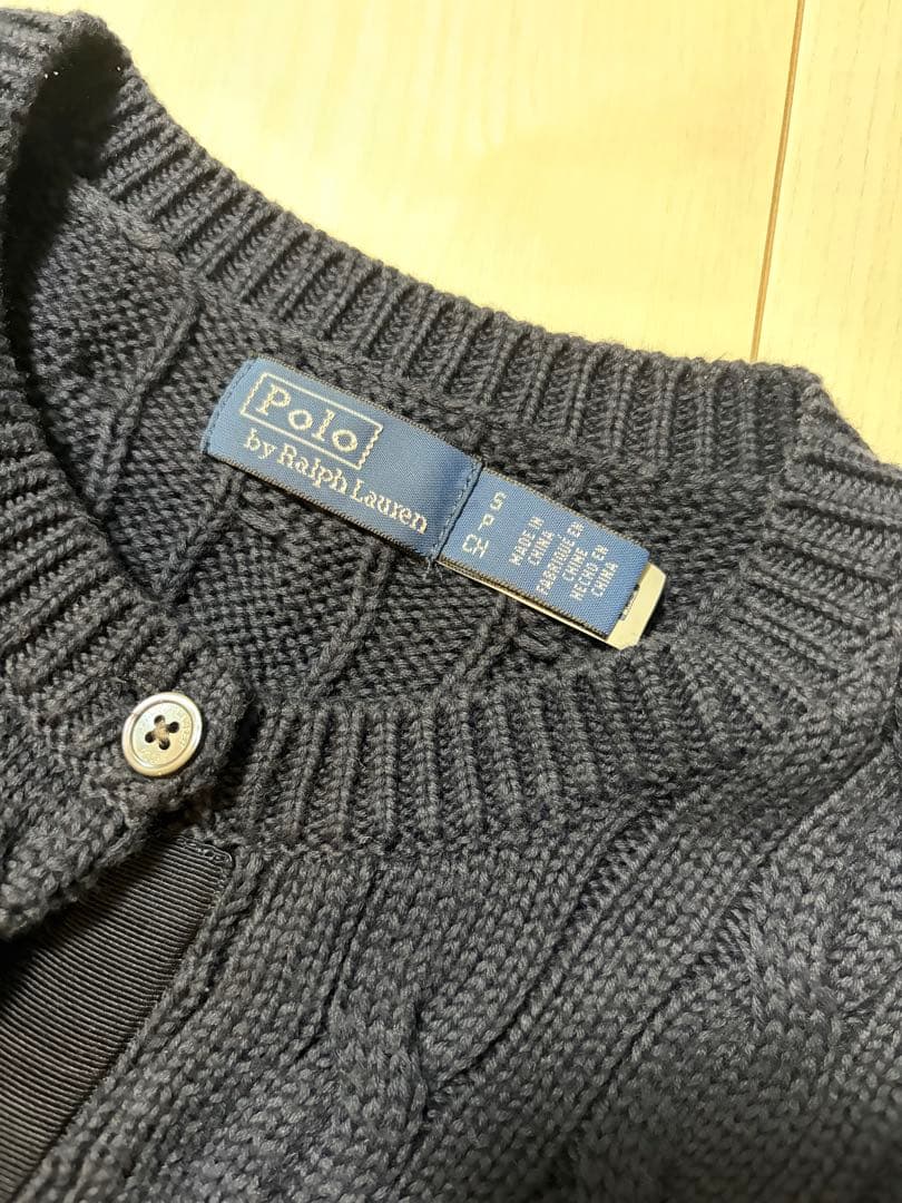 POLO RALPH LAUREN ケーブルニットカーディガン
