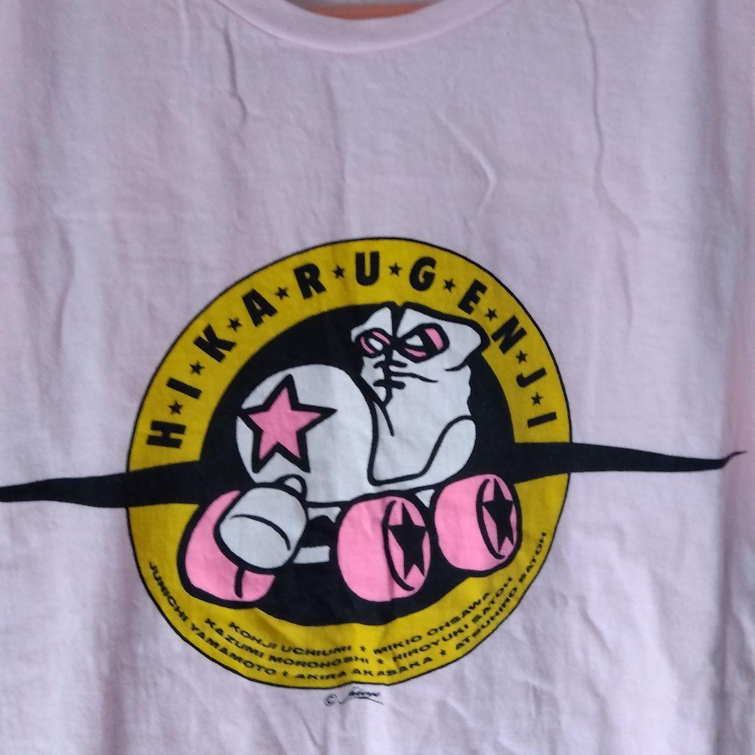 光GENJIピンクTシャツ